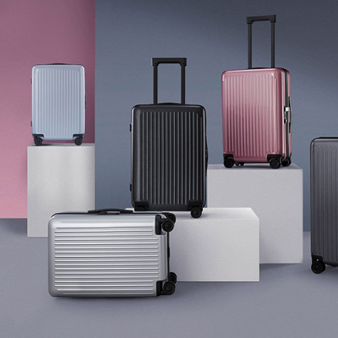 UREVO Suitcase 20" Pink